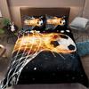 Fußball Bettbezug Set Erwachsene Winter Bettdeckenbezug Sets Kinder, Twin Full Queen King Schlafzimmer Set Heimtextil Housse De Couette