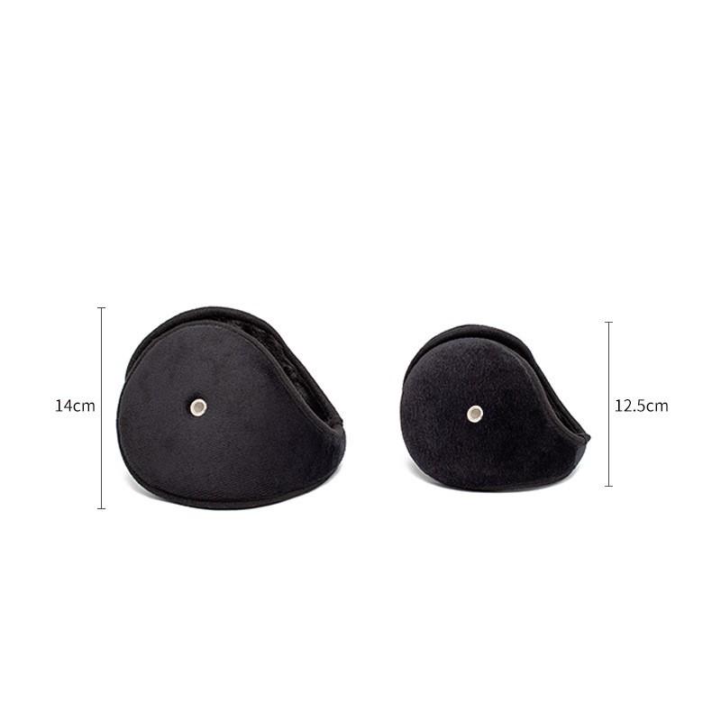 Men's Winter Earmuffs: Plush, Thickened, Amplified Sound Holes, Fashionable Riding Ear Warmers