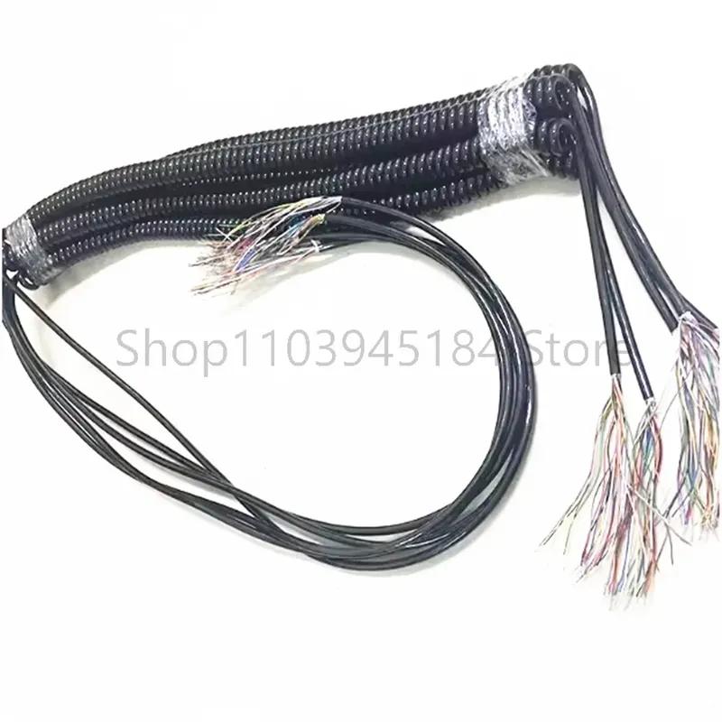 Precision carving machine tool handwheel spring wire, handheld box spring wire, electronic handwheel spring wire 3-4.5m 12 cores