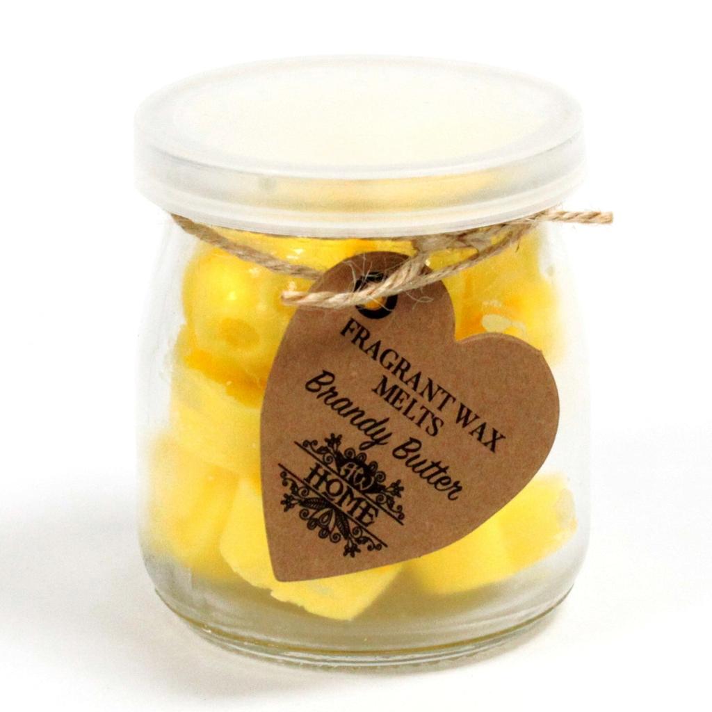 2x Wax Melts Jar, Brandy Butter Soy Wax