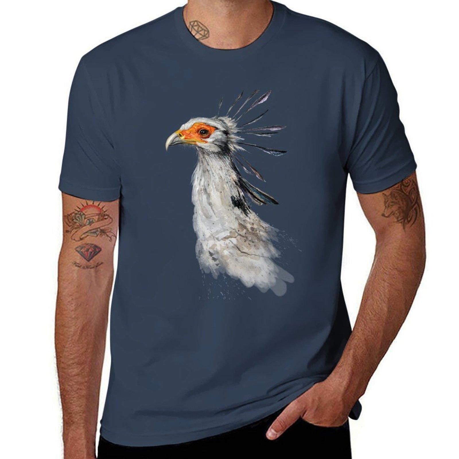 Secretary Bird 1 TShirt Moisture Wicking Athletic TShirt S