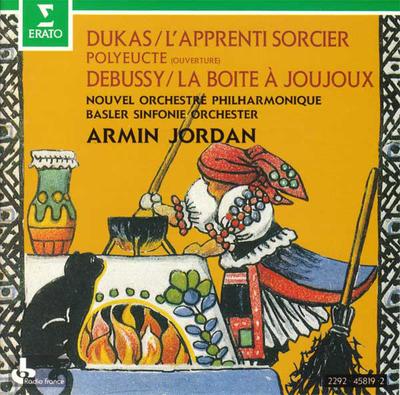CD DUKAS, DEBUSSY, JORDON; BASLE SYMPH - Sorcerer's Apprentice / La Boite a  2292458192,WE81 Erato 1992 Europe Classical Used