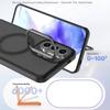 For Samsung Galaxy A15 5G / A15 4G Magnetic Case Foldable Kickstand Matte PC + TPU Phone Cover