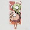 Cartoon funny I-Invader Z-Zim Towel Drying Bath Towel Applicable To Light Swimming Camping Yoga Beach Out