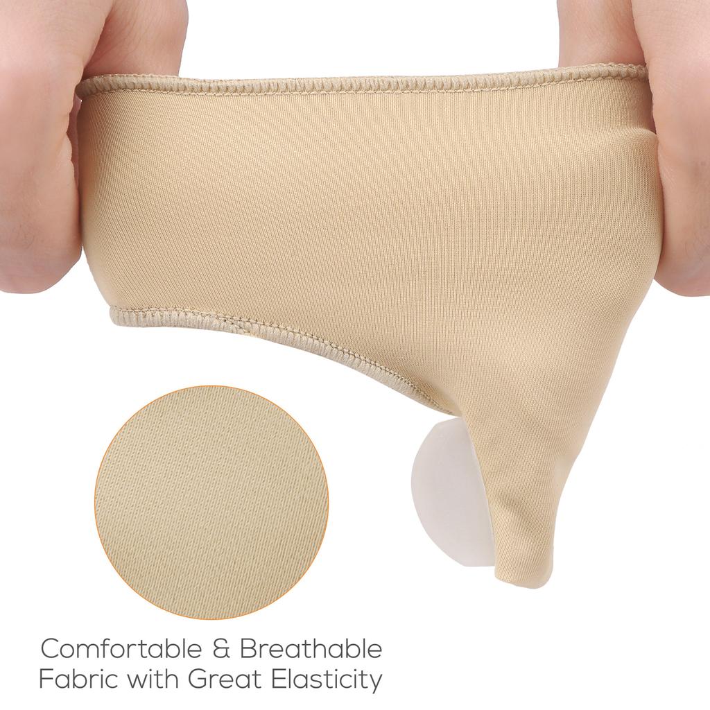 1 Pair Bunion Corrector Gel Bunion Pads Sleeves Brace Bunion Relief Big Toe Separator for Big Toe