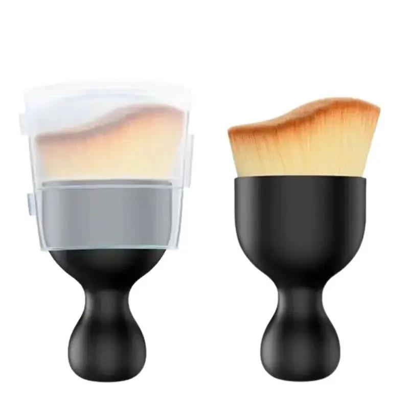 1/2Pc Car Vent Cleaning Soft Brush with Casing Car Interior Cleaning Tool Artificial Car Brush Crevice Dusting Detailing Brush