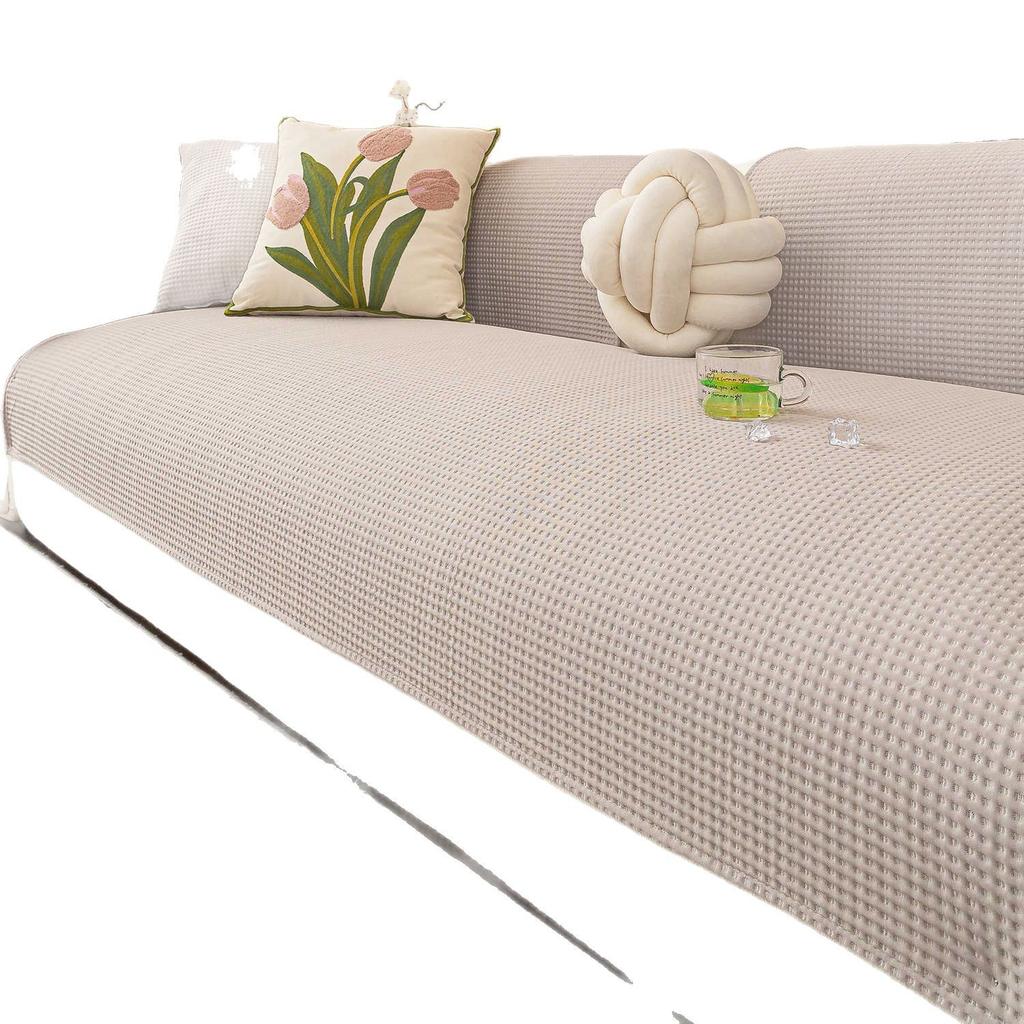 2025 neue Sofamatte, rutschfestes Eis-Seiden-Sofakissen, fortschrittliches Sommer-Sitzkissen, einfache moderne Abdecktuch