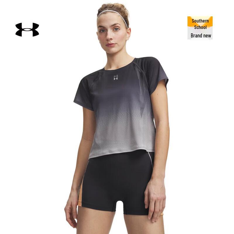Under Armour Halo Run Women s Jacquard Running T-Shirt M