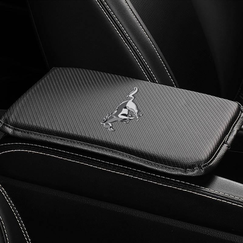 1 Stuks Auto Armleuning Box Matten Middenconsole Covers Styling Voor Ford Focus Mk2 Party Mk3 Ranger Mondeo Mk4 Fiest Auto Accessoires