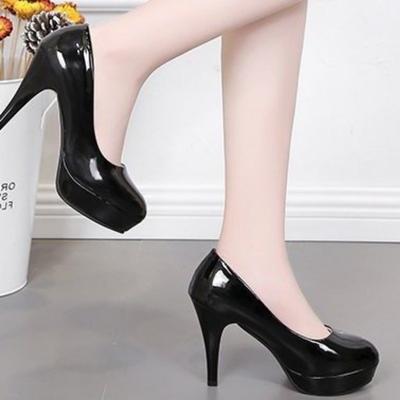Damenschuhe Hass Der Himmel Hoch Flach Spitz Single Shoes Formell Professionell Wasserdicht Plateau Hohe Absätze