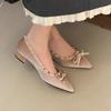 2024 Women Ballet Flats Shoes Spring Summer New Casual Walking Loafers Pointed Toe Women Designer Lightweight Slip On Sneakers