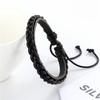 Color Woven Leather Trend Bracelet, Simple Style Men And Women Couple Bracelet, Personalized Versatile Student Hand Rope