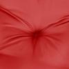 Chair Cushion 2 Pcs Red 40x40x7 Cm Oxford Fabric