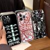 P-Pierce The Veil Band For IPhone 17 16 15 14 13 12 11 Pro Max Plus Mini Funda For Transparent Cover