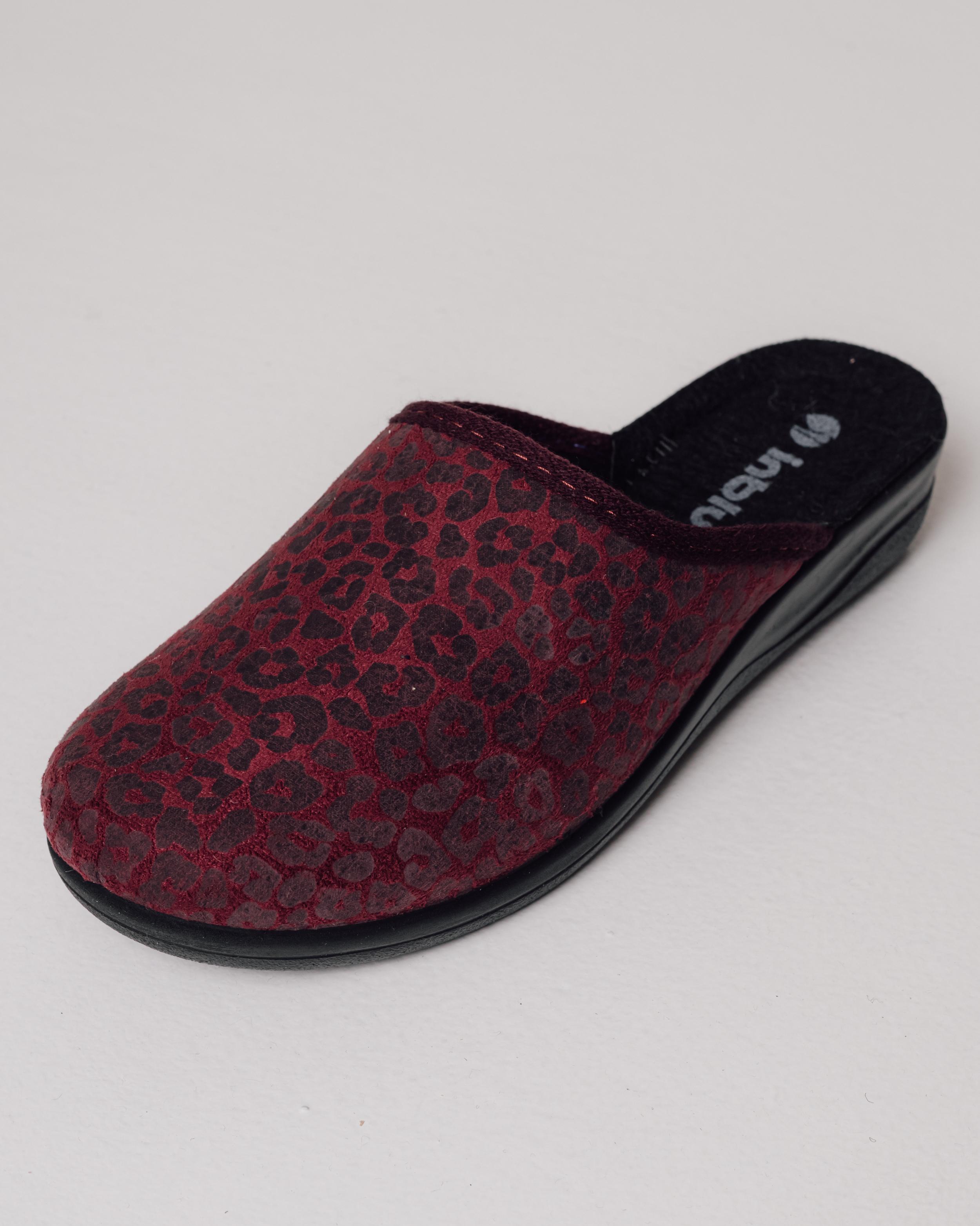 

Women s slippers leopard Inblu CF010600 35 plum 37 французький малиновий колір