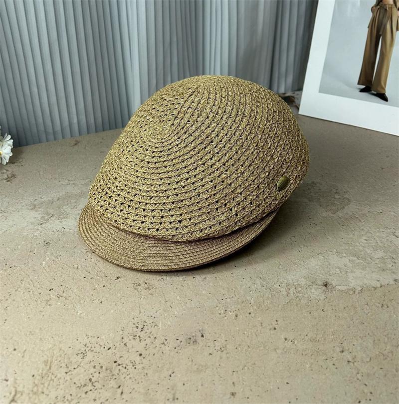 202604-27-AISHNG  ins chic SUMMER Breathable Weave Fashion Classic Forward cap men women leisure visors hat