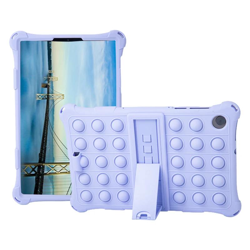 Pop Push It Case For Tab M10 HD 2nd X306 TB-X306F/X Tablet Stand Cover for Tab M10 FHD Plus 10.3 TB-X606F Case