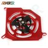 Motorcycle Accessories For YAMAHA NMAX155 NMAX 155 NVX155 AEROX155 NVX 155 Rotate Fan Cover Radiator Cover Grille