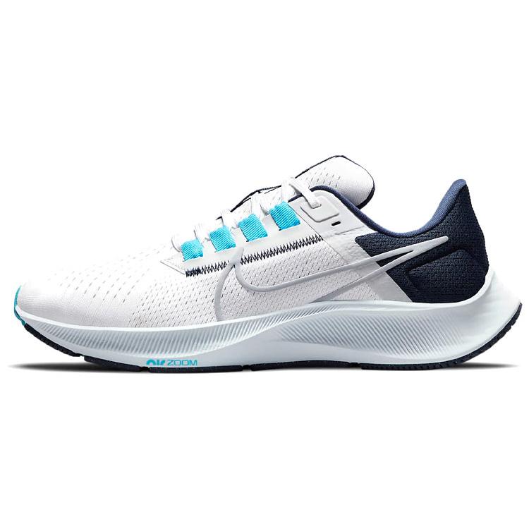 New Nike Air Zoom Pegasus 38 White Midnight Navy CW7356-101