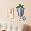 Hanging Container for Wall Mounted Decor Easy Setup Organizer Artificial Plants In Bathroom