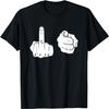 Fuck-You Shirt Middle Finger Pointing Fuk You Tee F