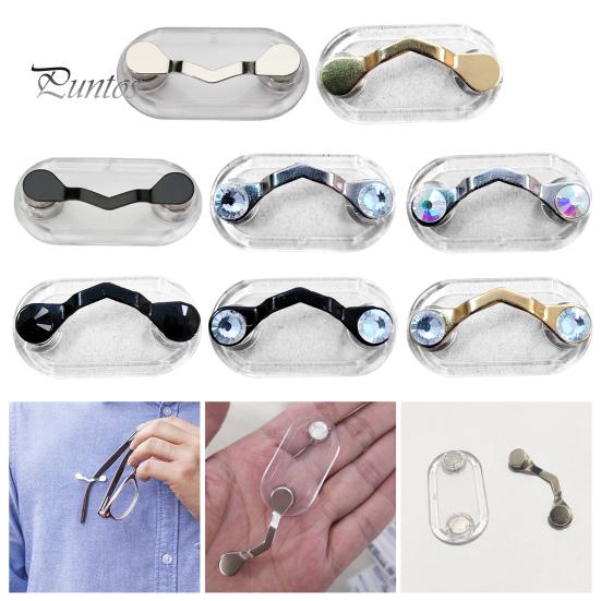 Magnetic Eyeglass Accessory Glasses Holder Convenient Durable Magnet Pin Anti-slip Sunglass for Men And Women Secure