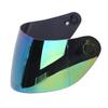 Universal Helmet Visor Wind Shield Anti Scratch with Anti Fog Film Protector Fit for K3SV K5(Colorful )
