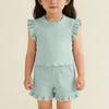 Children's Sweet Set Cute Vest Shorts Girls Sleeveless Casual Two-Piece Set