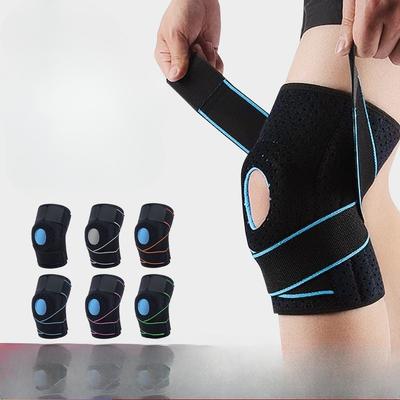 Knee Pads Straps Fitness Running Basketball Men's Sports Badminton Women's Mountain Climbing Squat Knee Protective Gear Meniscus Wear