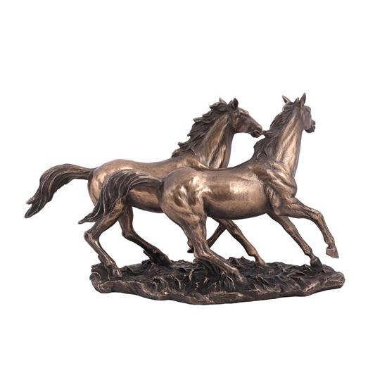 21,59 cm Statuie Cal din Rășină