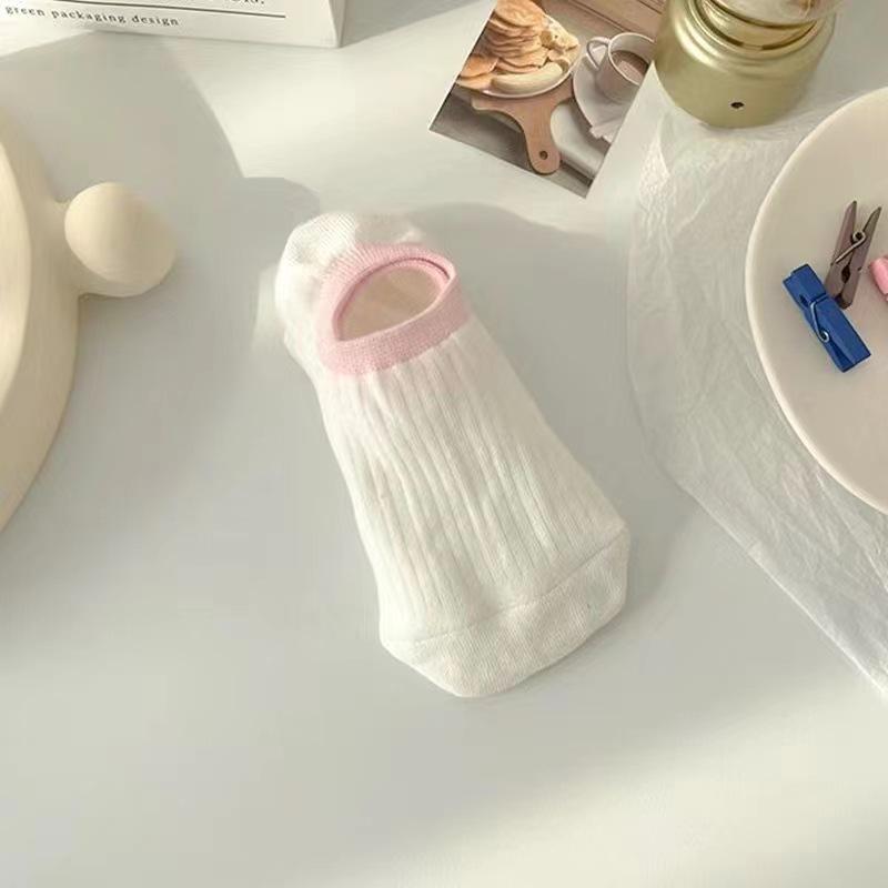 

Женские нескользящие невидимые дышащие хлопковые носки-лодочки - Защита от запаха, влагоотводящие 32-40 One Size