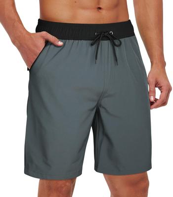 Surf Half Swim Mesh UV Übergröße [Hilarocky] Herren Bademode, Hosen, Hosen, Knielang, Badehosen, Innenfutter, Amphibisch, Schutz, Atmungsaktiv,