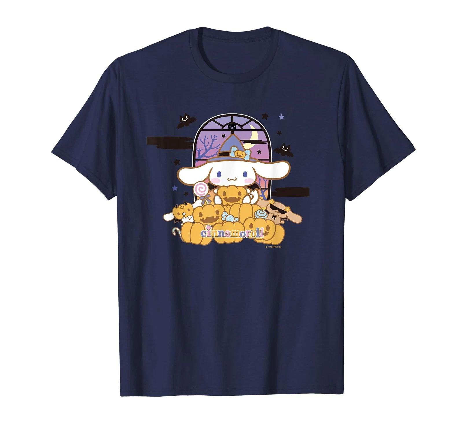 SANRIO Halloween Special Cinnamoroll Pumpkin T-shirt 4XL