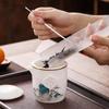 Panda-Themed Jade Tea Set 2024: Cultural Sichuan Travel Set - Perfect for Home, Outdoor Use & Gifts