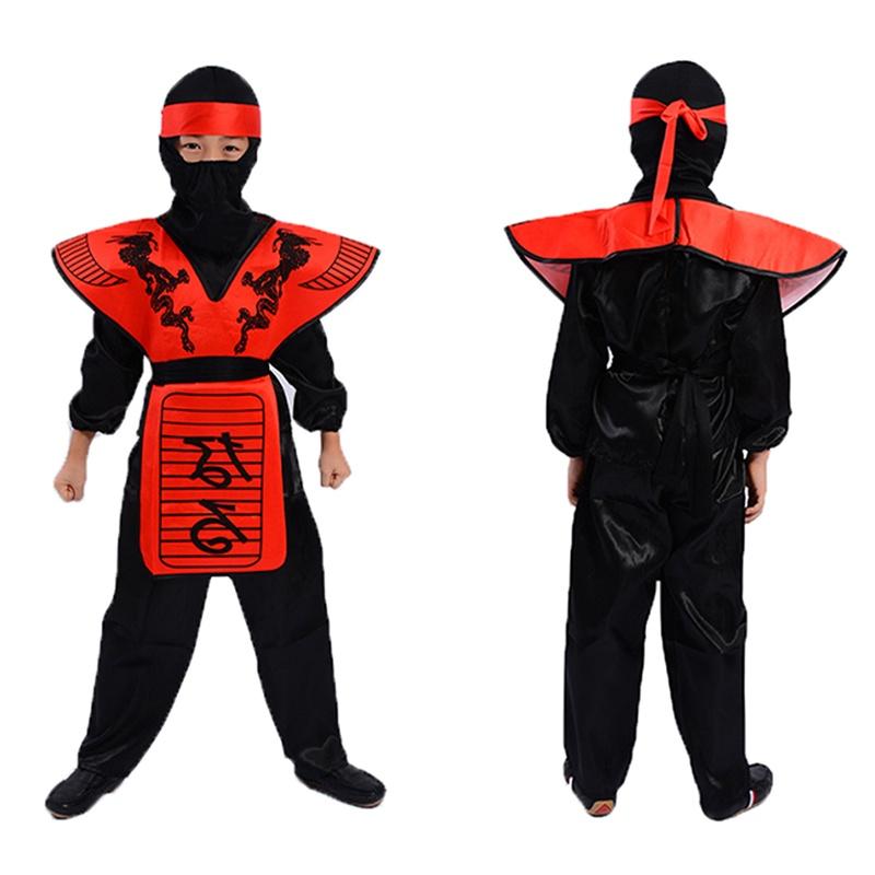 Costum Cosplay Uimitor Ninjago pentru Copii Ideal Pentru Halloween și Petreceri cu Material Moale