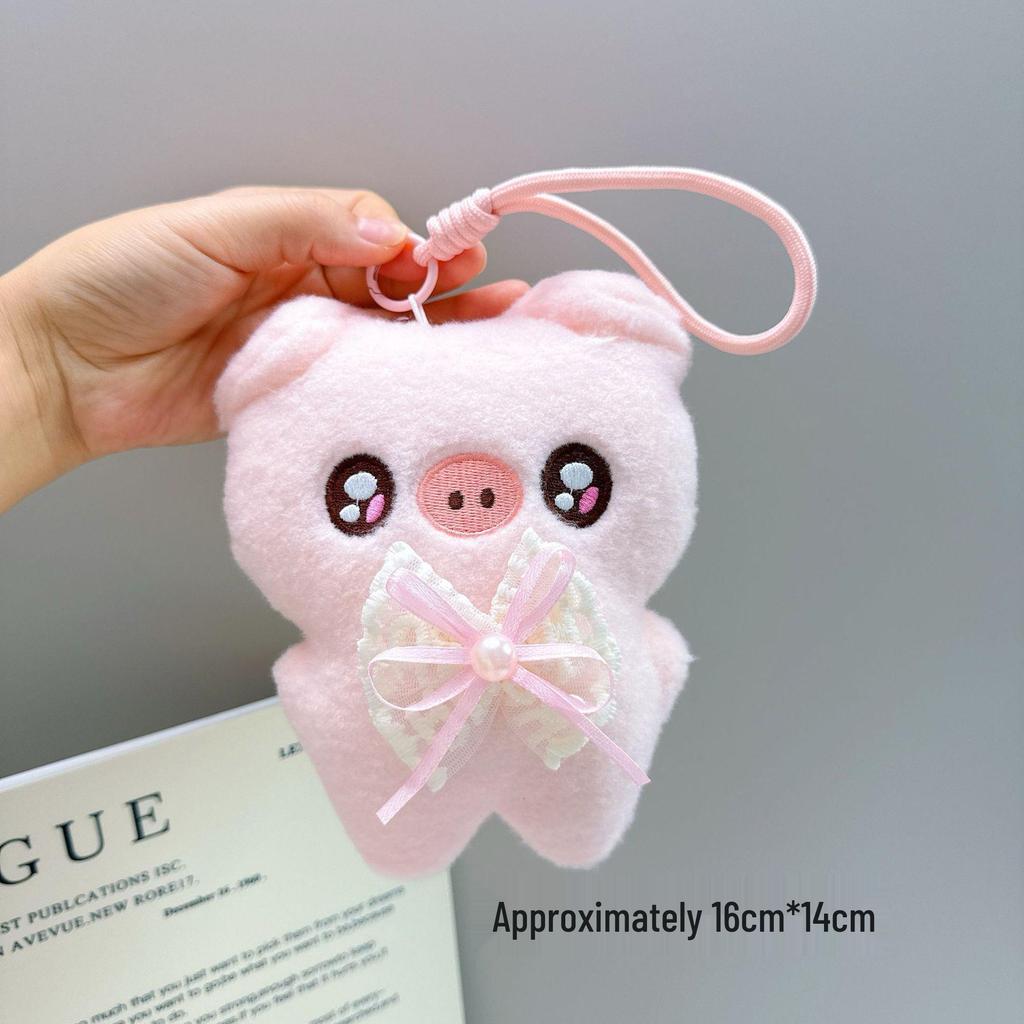 Plush Keychain Charm: Small Pendant Doll for Events & Street Stalls