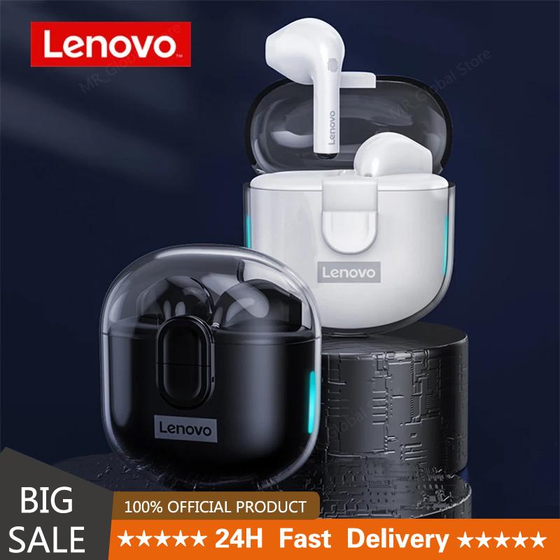 

Беспроводные Bluetooth-наушники Lenovo LP12 с двумя микрофонами ENC с шумоподавлением TWS Bluetooth 5.1 Наушники с сенсорным управлением
