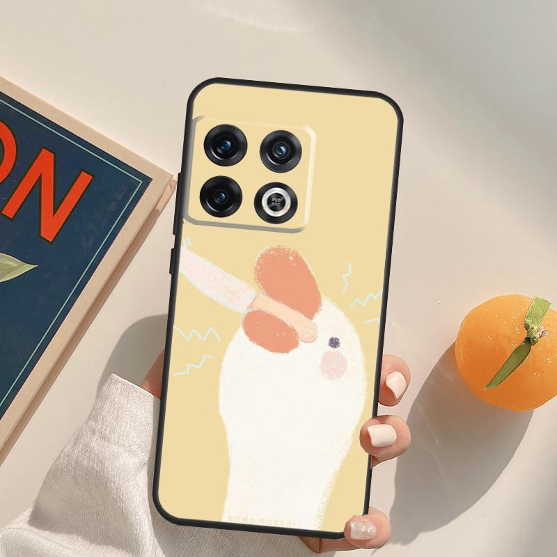 Cartoon Funny Goose Case For OnePlus 13R 12R 10R 13T 10T 11 12 13 15 OnePlus Nord 5 CE 2 3 4 Lite N20 N30 Cover