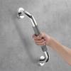 Barra de apoyo para inodoro y bañera de acero inoxidable de 300/400/500 mm, antideslizante, para ducha, soporte de seguridad, toallero