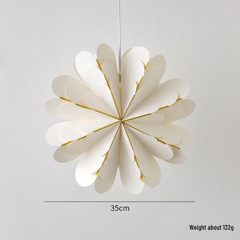 NUCHI Multi-layer Origami Snowflake Christmas Window Decoration Pendant