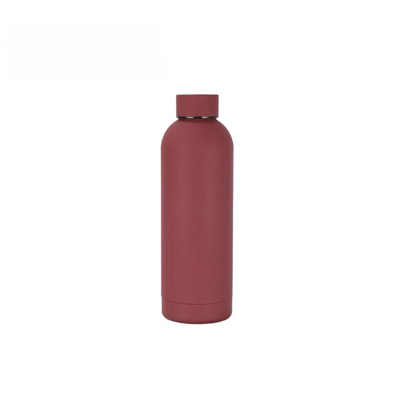 500/750/1000ml Double Wall Stainless Steel Vacuum Cup Water Bottle Thermos Bottle Keep Hot and Cold Insulated Vacuum Flask Sport