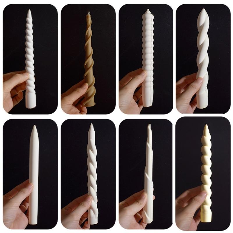 Flexible Silicone Strips Candle Mould for Making Decorative Candle Suitable for Gifting and Holiday Event Ornament