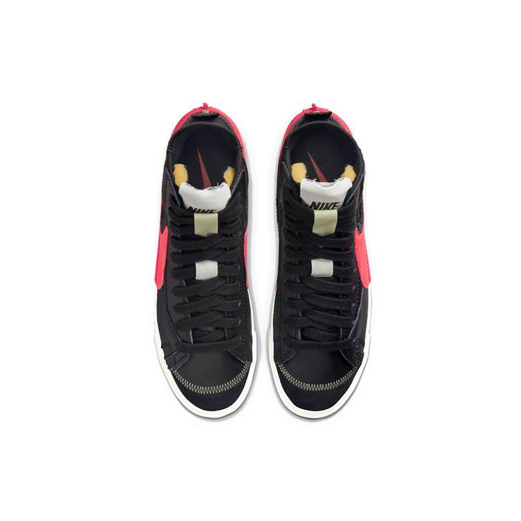 Nike Blazer Mid 77 Jumbo Black Bright Crimson Unisex Sneakers Sail Olive-Aura DD3111-001