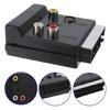 Switching Equipped SCART AV Adapter Slip Proof ABS Metal Housing Precise For Reliable Video Conversion