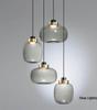 Nordic Modern Pendant Light – Minimalist Glass Fixture for Coffee Shops, Bedside, Bar Counters