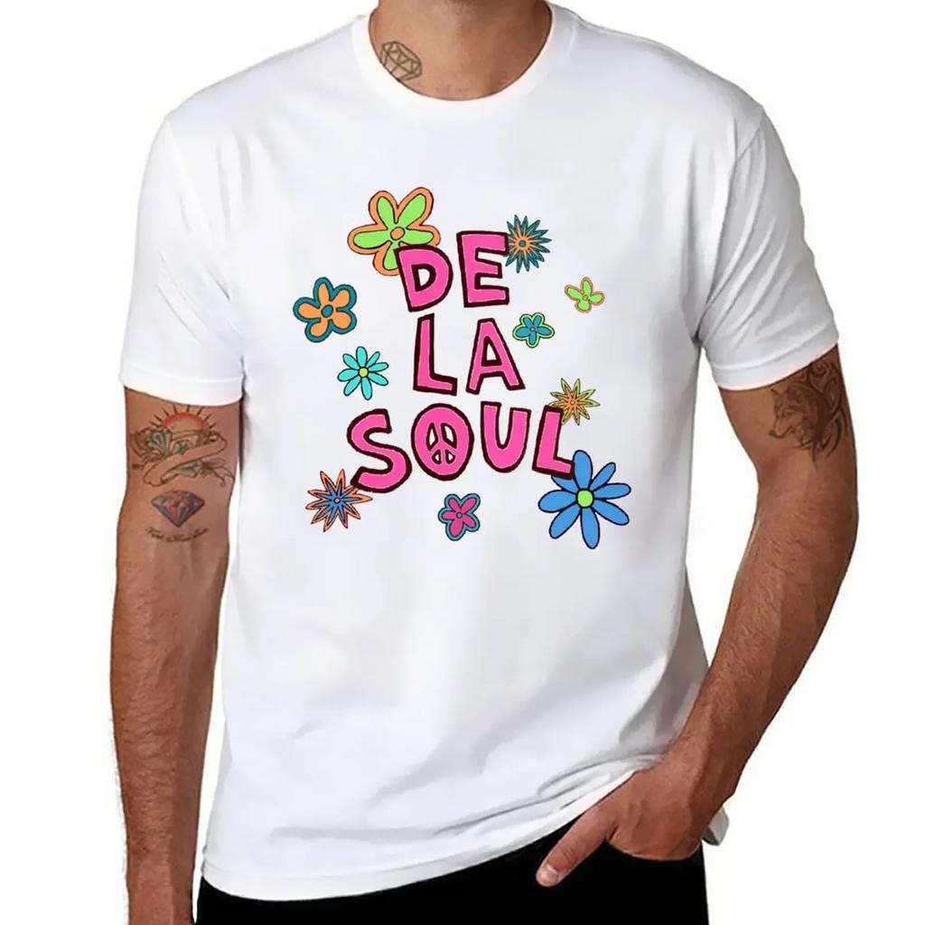 De La Soul T-Shirt boys animal print plus size tops Blouse men workout shirt