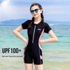 Xtep Girls' One-Piece Sports Swimsuit