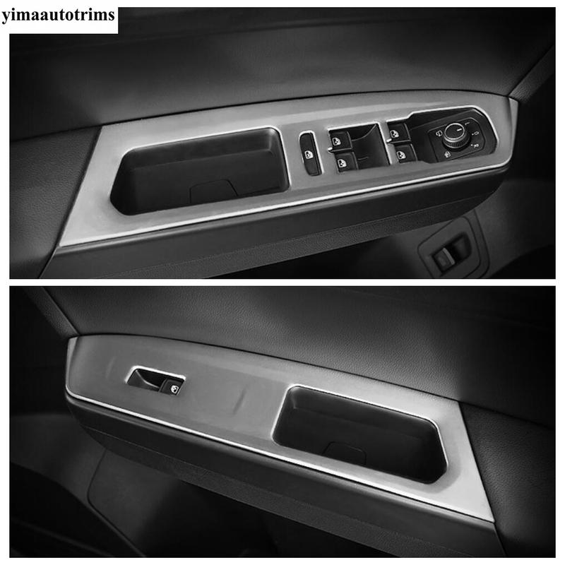 AC Air Window Lift Head Light Lamp Gear Panel Rest Pedal Cover Trim Accessories For VW Volkswagen Atlas / Teramont 2017 -
