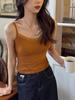 Spring-Summer Lace Trim Off-Shoulder Slim-Fit Camisole Lingerie for Women