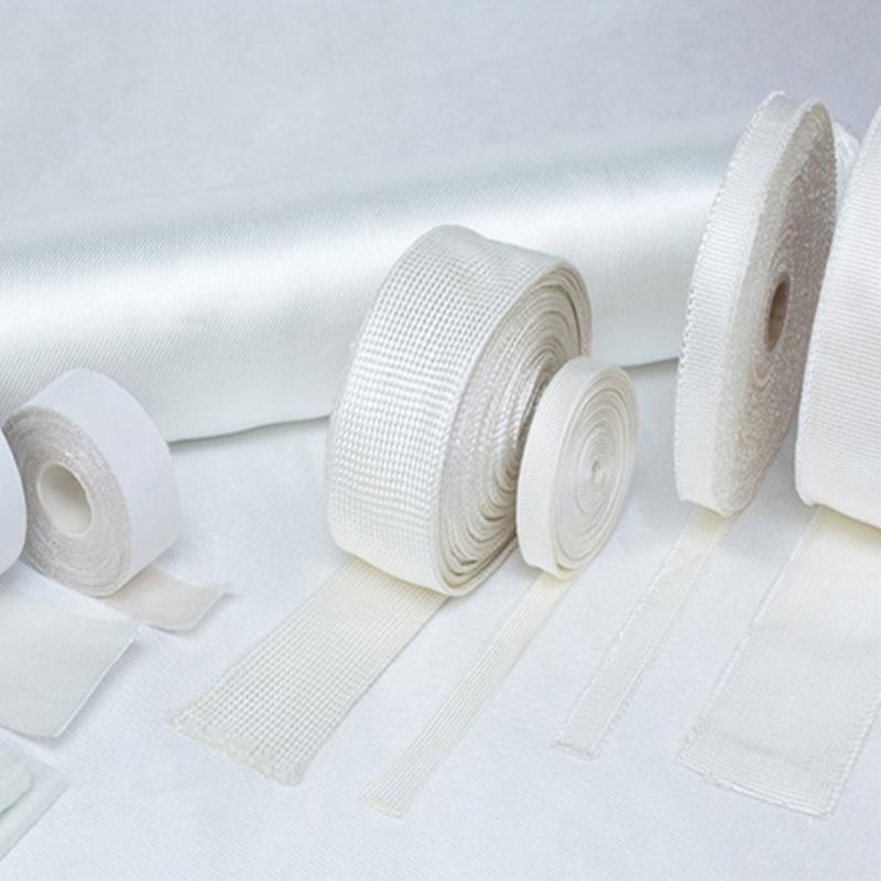 Exhaust Pipe Glass Fiber Hose Insulation Wrap 1m Length Heat Wrap Insulation Sleeve Wear Resistant Easy Installation